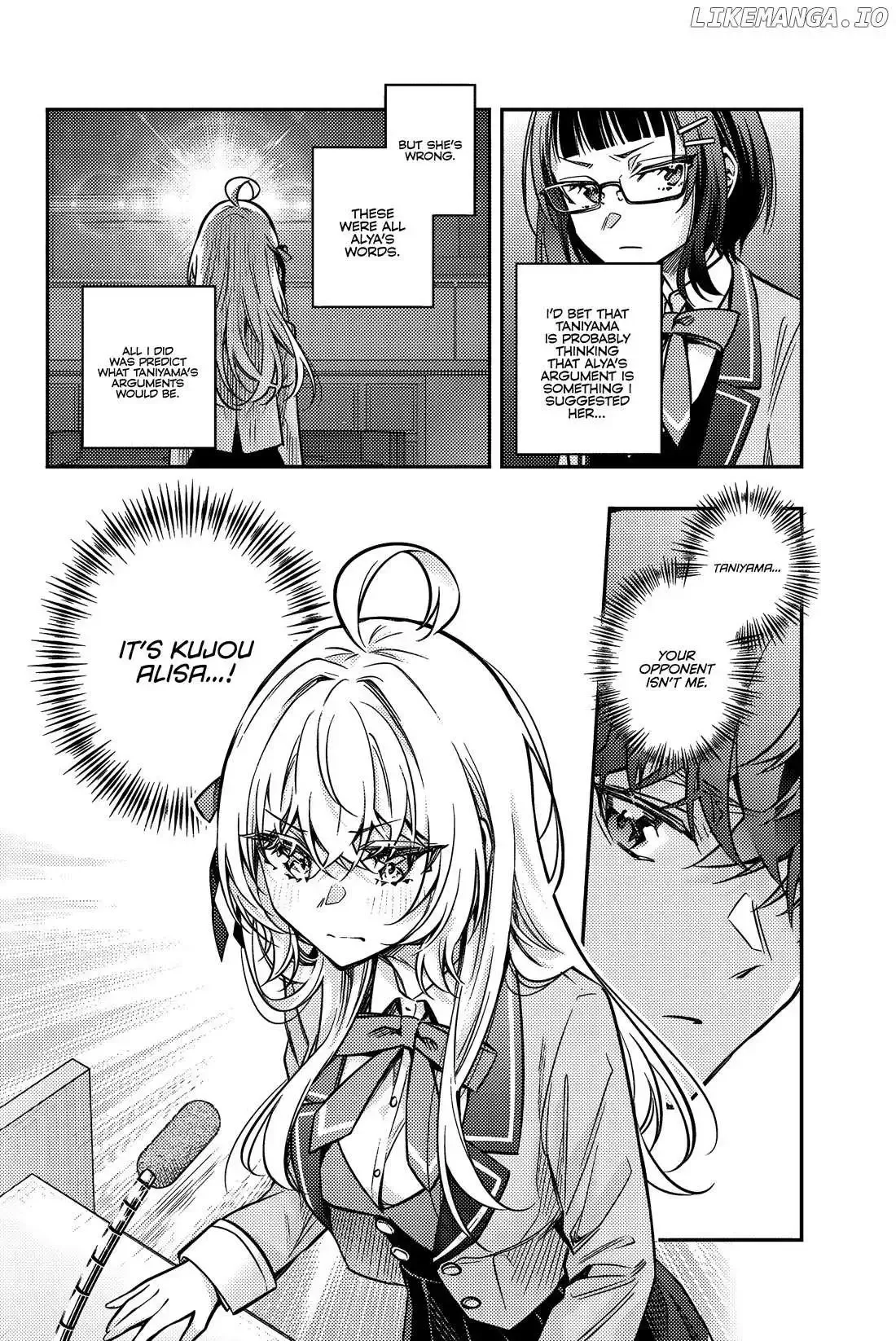 Alya, Who Sits Next to Me, Sometimes Whispers Sweet Nothings in Russian Chapter 61 page 5