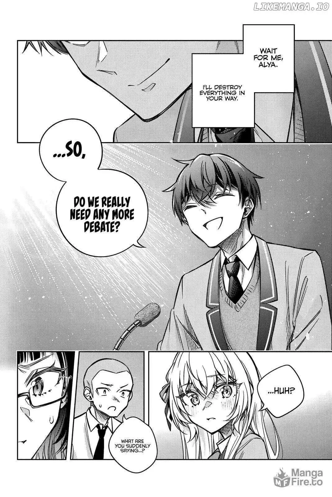 Alya, Who Sits Next to Me, Sometimes Whispers Sweet Nothings in Russian Chapter 62 page 6