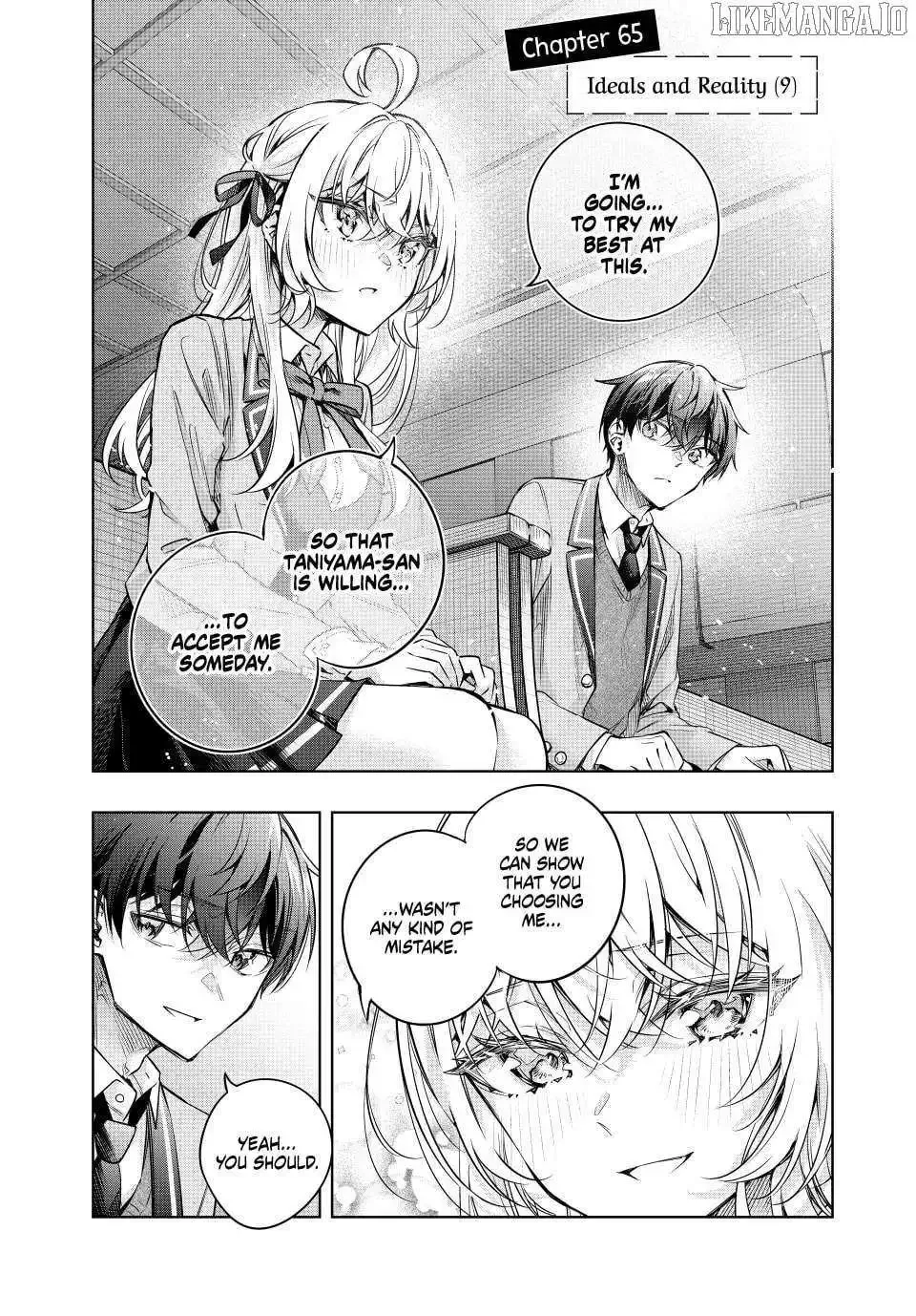 Alya, Who Sits Next to Me, Sometimes Whispers Sweet Nothings in Russian Chapter 65 page 2