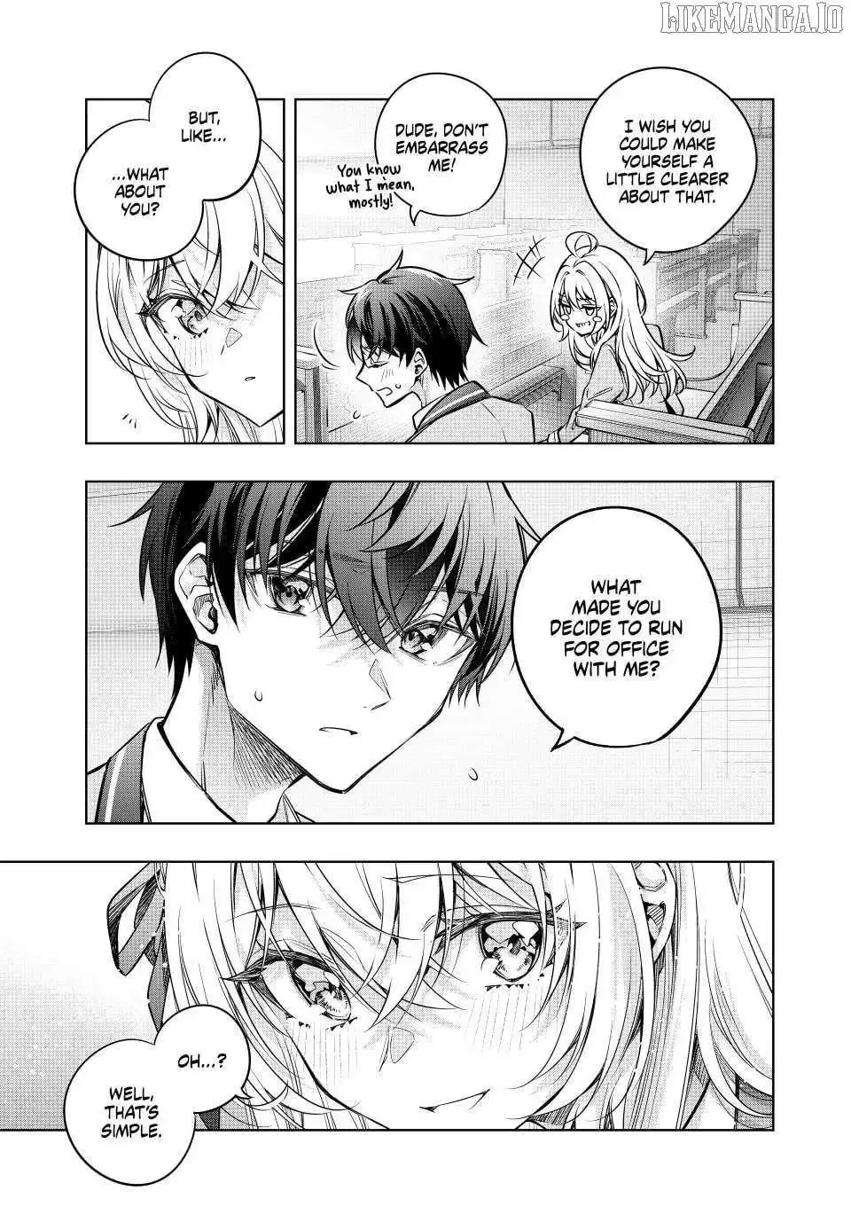 Alya, Who Sits Next to Me, Sometimes Whispers Sweet Nothings in Russian Chapter 65 page 14