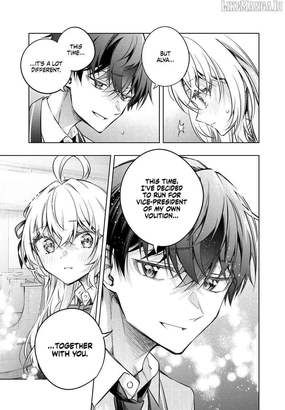 Alya, Who Sits Next to Me, Sometimes Whispers Sweet Nothings in Russian Chapter 65 page 12