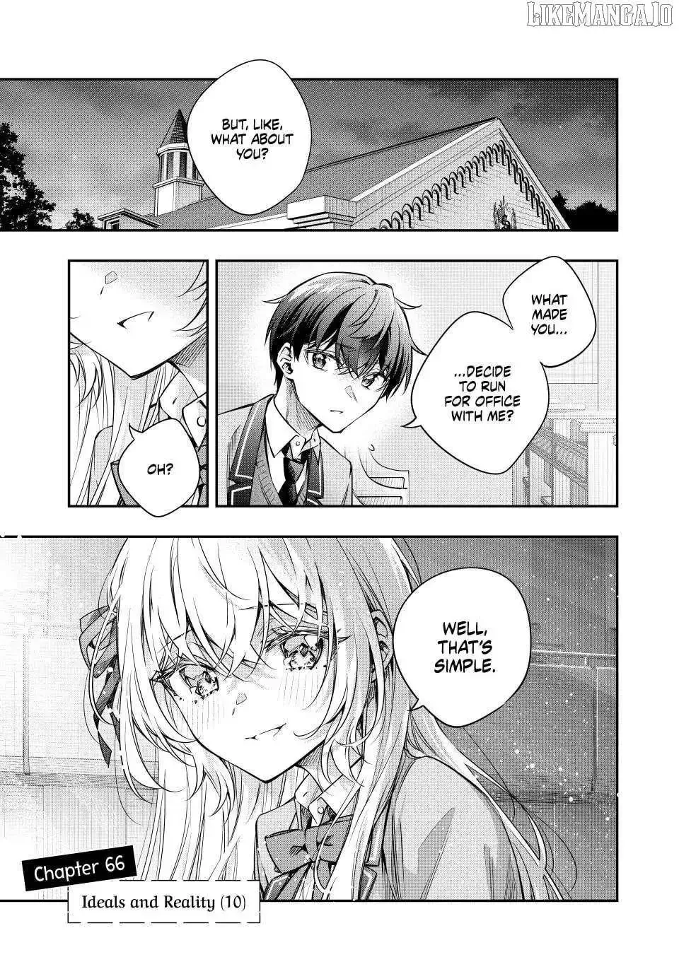 Alya, Who Sits Next to Me, Sometimes Whispers Sweet Nothings in Russian Chapter 66 page 2
