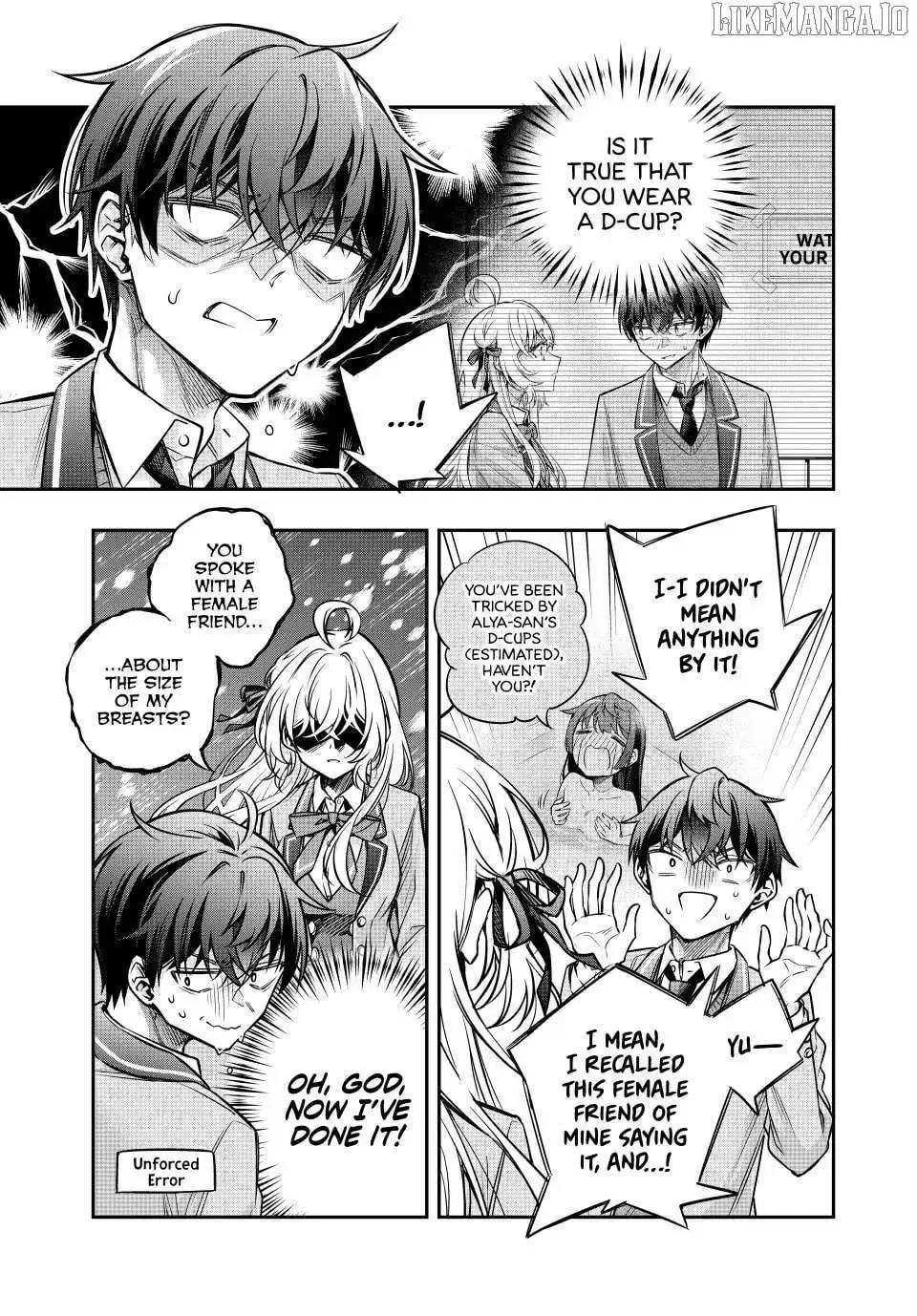 Alya, Who Sits Next to Me, Sometimes Whispers Sweet Nothings in Russian Chapter 66 page 8