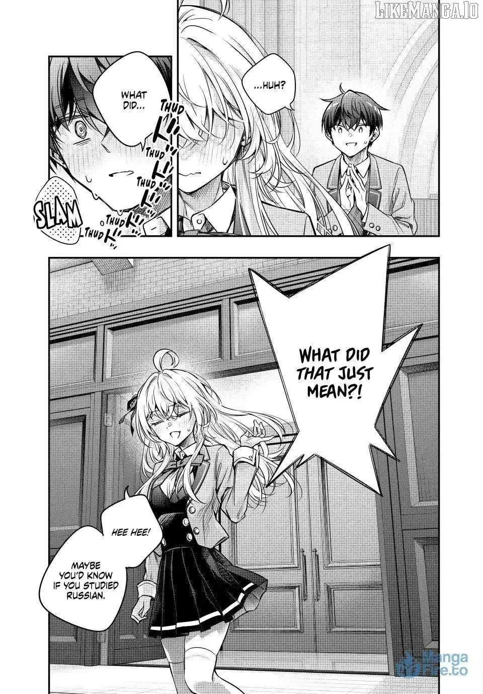Alya, Who Sits Next to Me, Sometimes Whispers Sweet Nothings in Russian Chapter 66 page 10