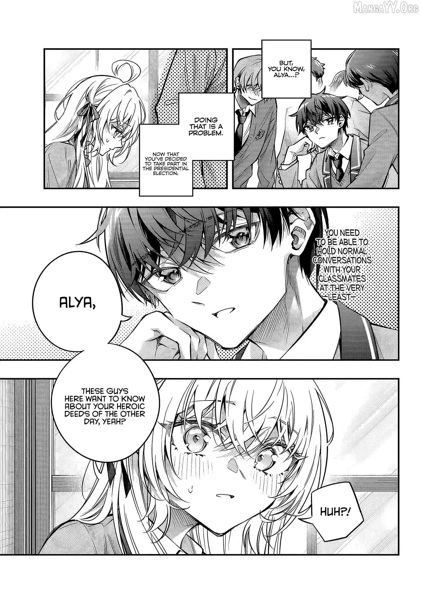 Alya, Who Sits Next to Me, Sometimes Whispers Sweet Nothings in Russian Chapter 70 page 5