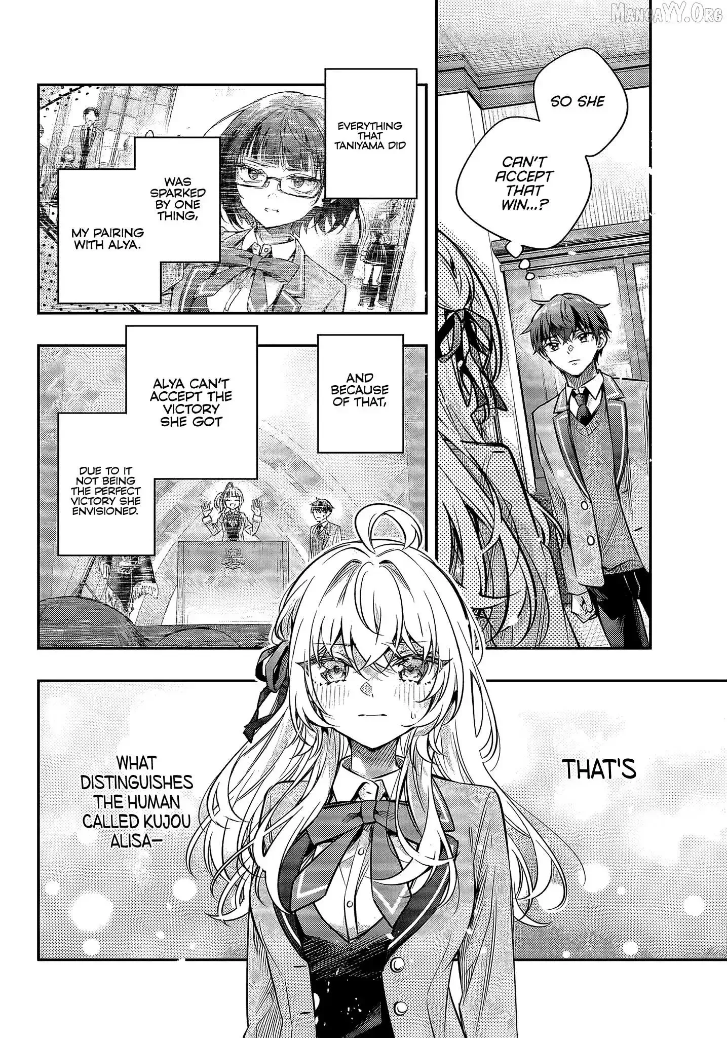 Alya, Who Sits Next to Me, Sometimes Whispers Sweet Nothings in Russian Chapter 70 page 12