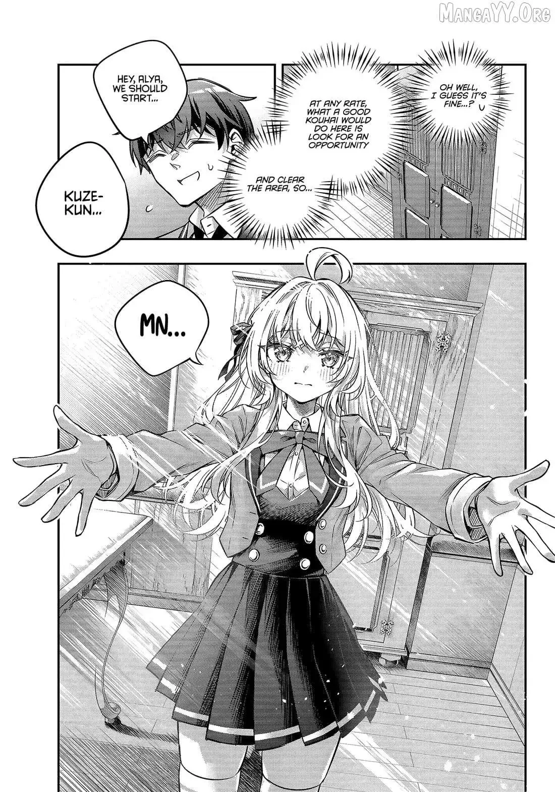 Alya, Who Sits Next to Me, Sometimes Whispers Sweet Nothings in Russian Chapter 71 page 12