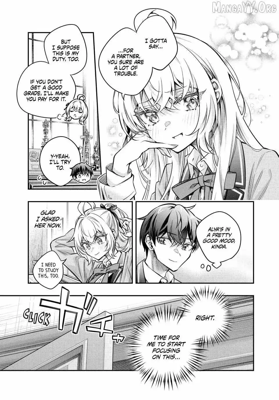 Alya, Who Sits Next to Me, Sometimes Whispers Sweet Nothings in Russian Chapter 75 page 15