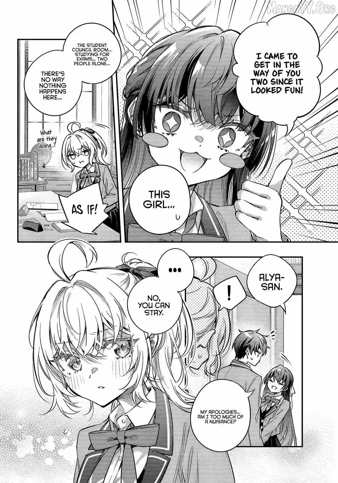 Alya, Who Sits Next to Me, Sometimes Whispers Sweet Nothings in Russian Chapter 76 page 2