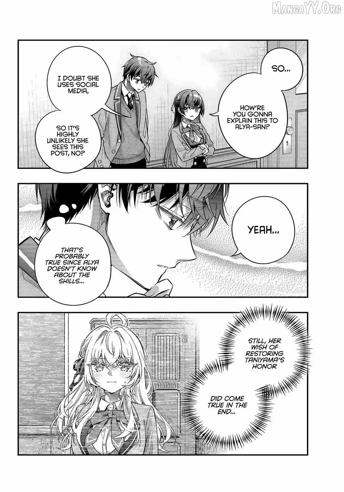 Alya, Who Sits Next to Me, Sometimes Whispers Sweet Nothings in Russian Chapter 76 page 12