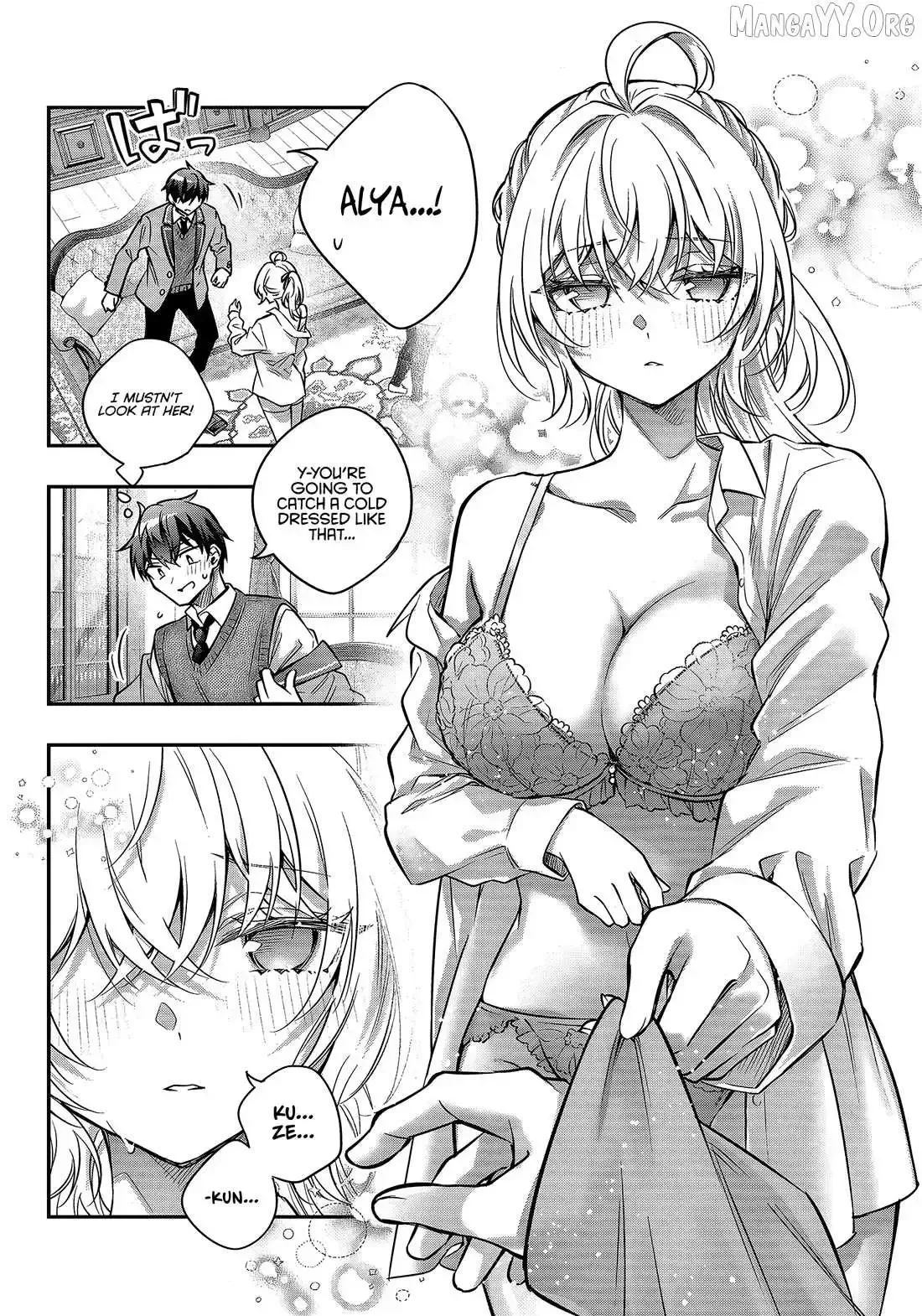 Alya, Who Sits Next to Me, Sometimes Whispers Sweet Nothings in Russian Chapter 78 page 6