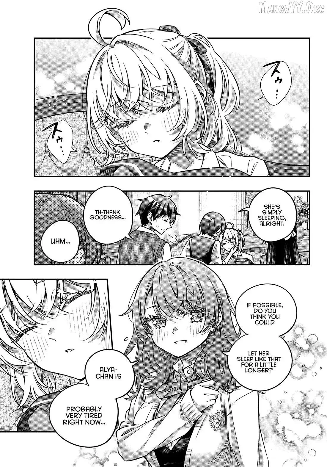 Alya, Who Sits Next to Me, Sometimes Whispers Sweet Nothings in Russian Chapter 79 page 7