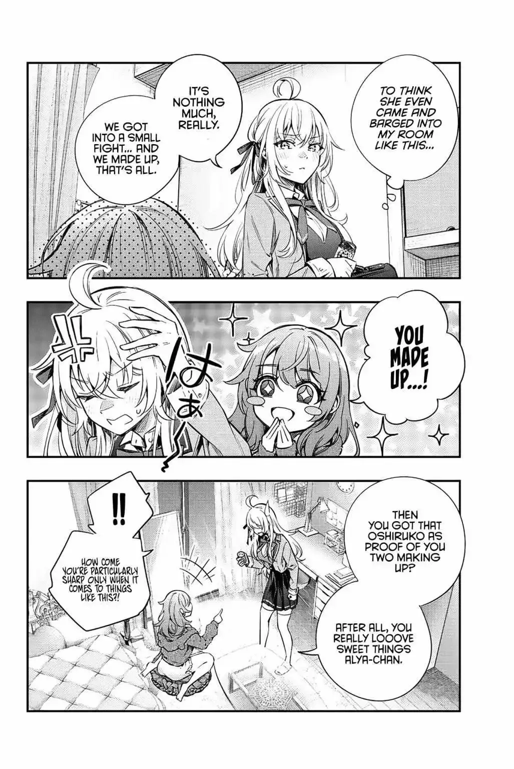 Alya, Who Sits Next to Me, Sometimes Whispers Sweet Nothings in Russian Chapter 8 page 15
