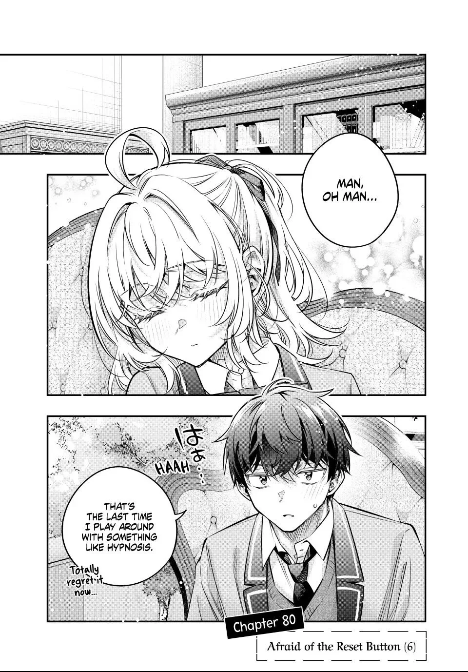 Alya, Who Sits Next to Me, Sometimes Whispers Sweet Nothings in Russian Chapter 80 page 1