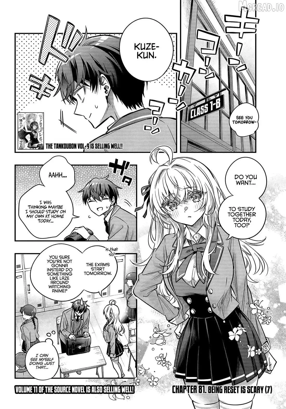 Alya, Who Sits Next to Me, Sometimes Whispers Sweet Nothings in Russian Chapter 81 page 2