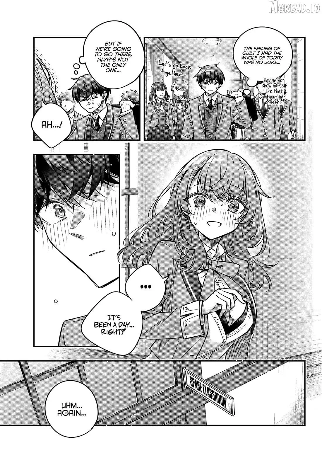 Alya, Who Sits Next to Me, Sometimes Whispers Sweet Nothings in Russian Chapter 81 page 7