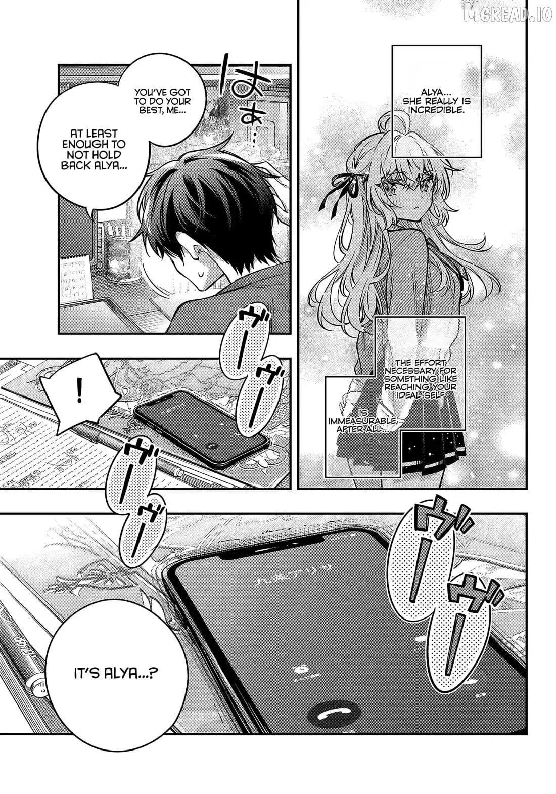 Alya, Who Sits Next to Me, Sometimes Whispers Sweet Nothings in Russian Chapter 82 page 3