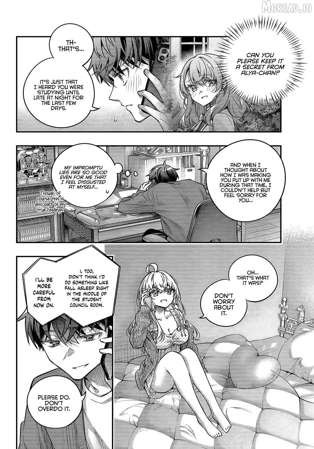 Alya, Who Sits Next to Me, Sometimes Whispers Sweet Nothings in Russian Chapter 82 page 8