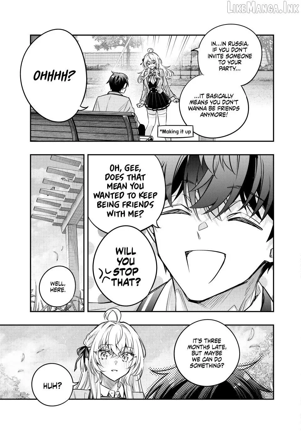 Alya, Who Sits Next to Me, Sometimes Whispers Sweet Nothings in Russian Chapter 84 page 15