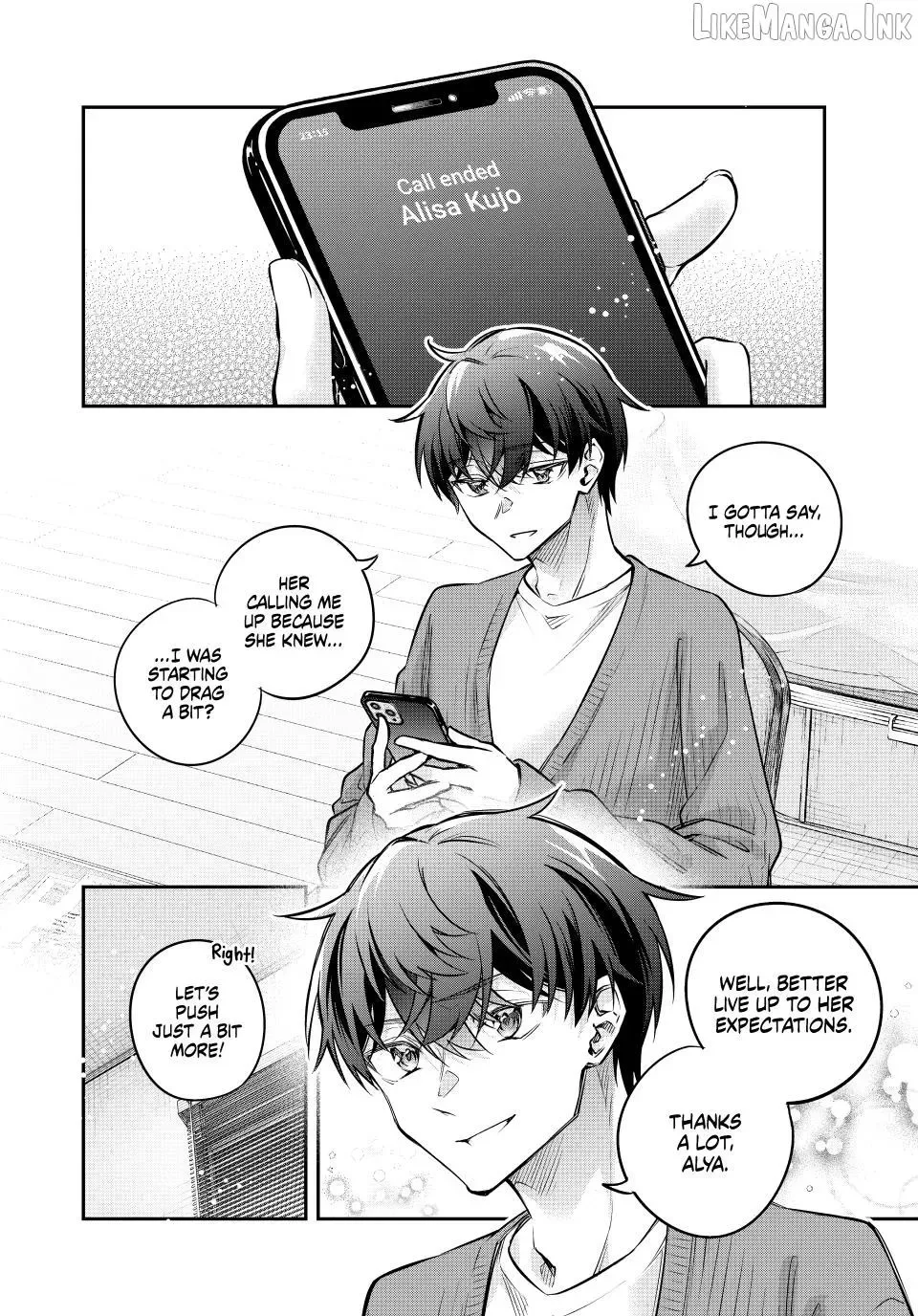 Alya, Who Sits Next to Me, Sometimes Whispers Sweet Nothings in Russian Chapter 84 page 2