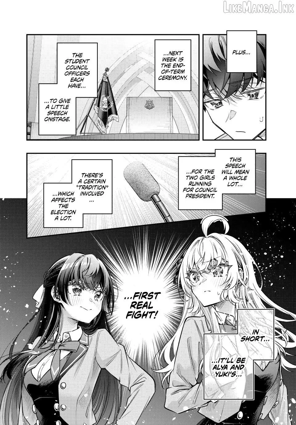 Alya, Who Sits Next to Me, Sometimes Whispers Sweet Nothings in Russian Chapter 84 page 8