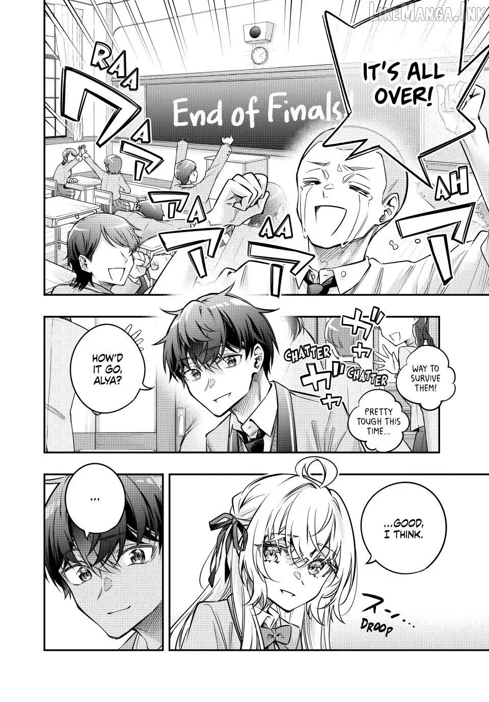 Alya, Who Sits Next to Me, Sometimes Whispers Sweet Nothings in Russian Chapter 84 page 6