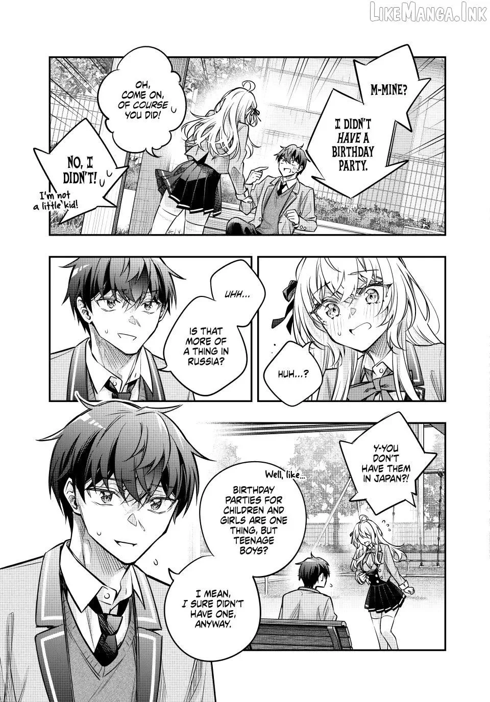 Alya, Who Sits Next to Me, Sometimes Whispers Sweet Nothings in Russian Chapter 84 page 13