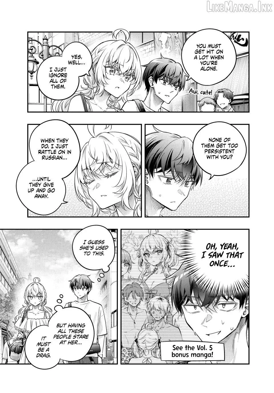 Alya, Who Sits Next to Me, Sometimes Whispers Sweet Nothings in Russian Chapter 86 page 7
