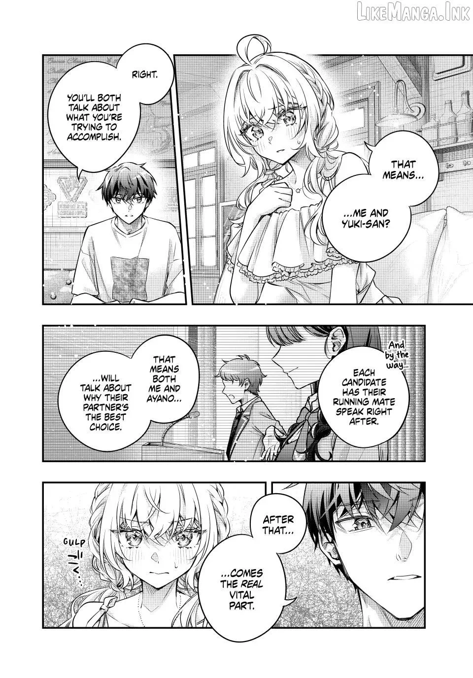 Alya, Who Sits Next to Me, Sometimes Whispers Sweet Nothings in Russian Chapter 87 page 8