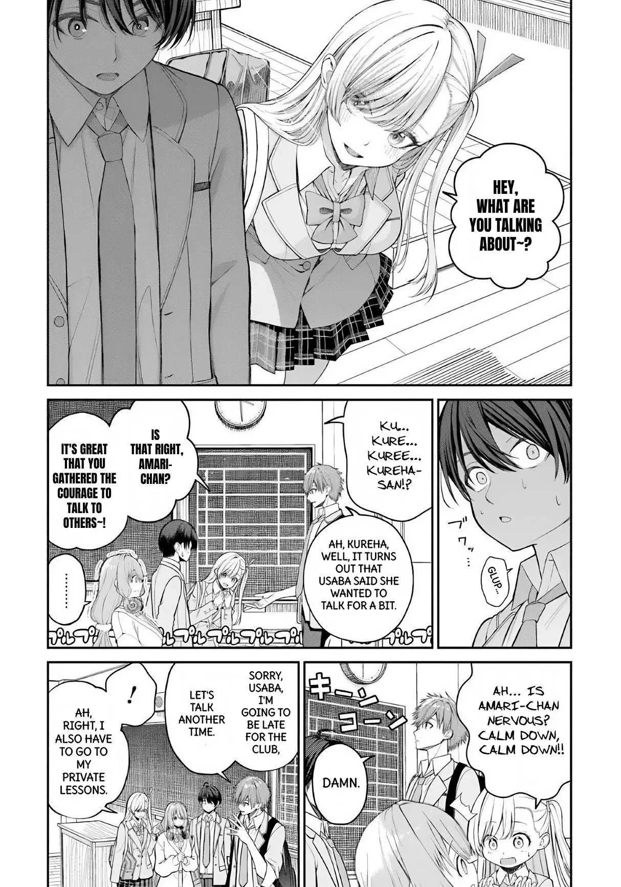 Amari-chan, the Girl I Found Next to the Number One Girl Everyone Wants as a Girlfriend Chapter 0 page 6