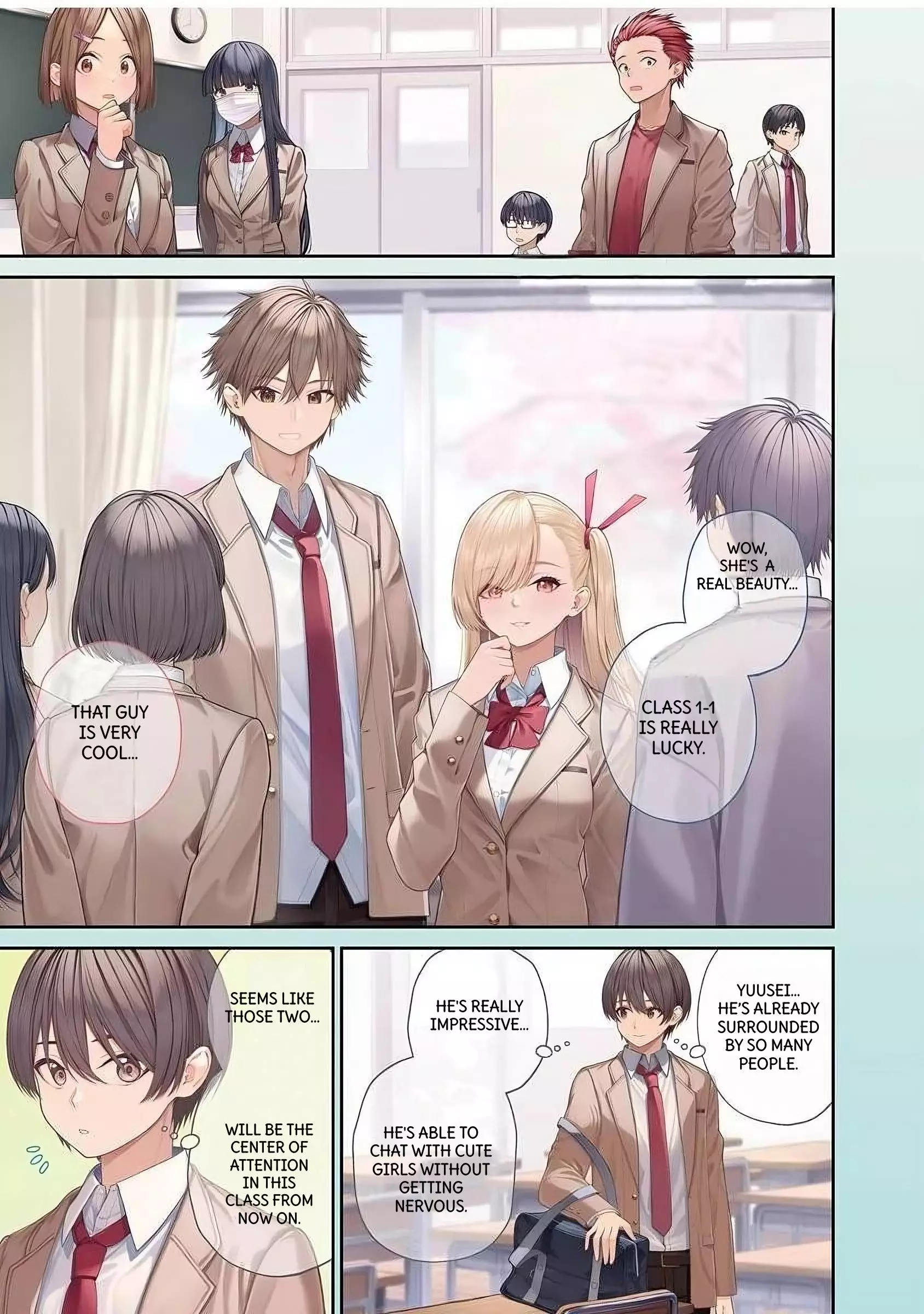 Amari-chan, the Girl I Found Next to the Number One Girl Everyone Wants as a Girlfriend Chapter 1 page 1