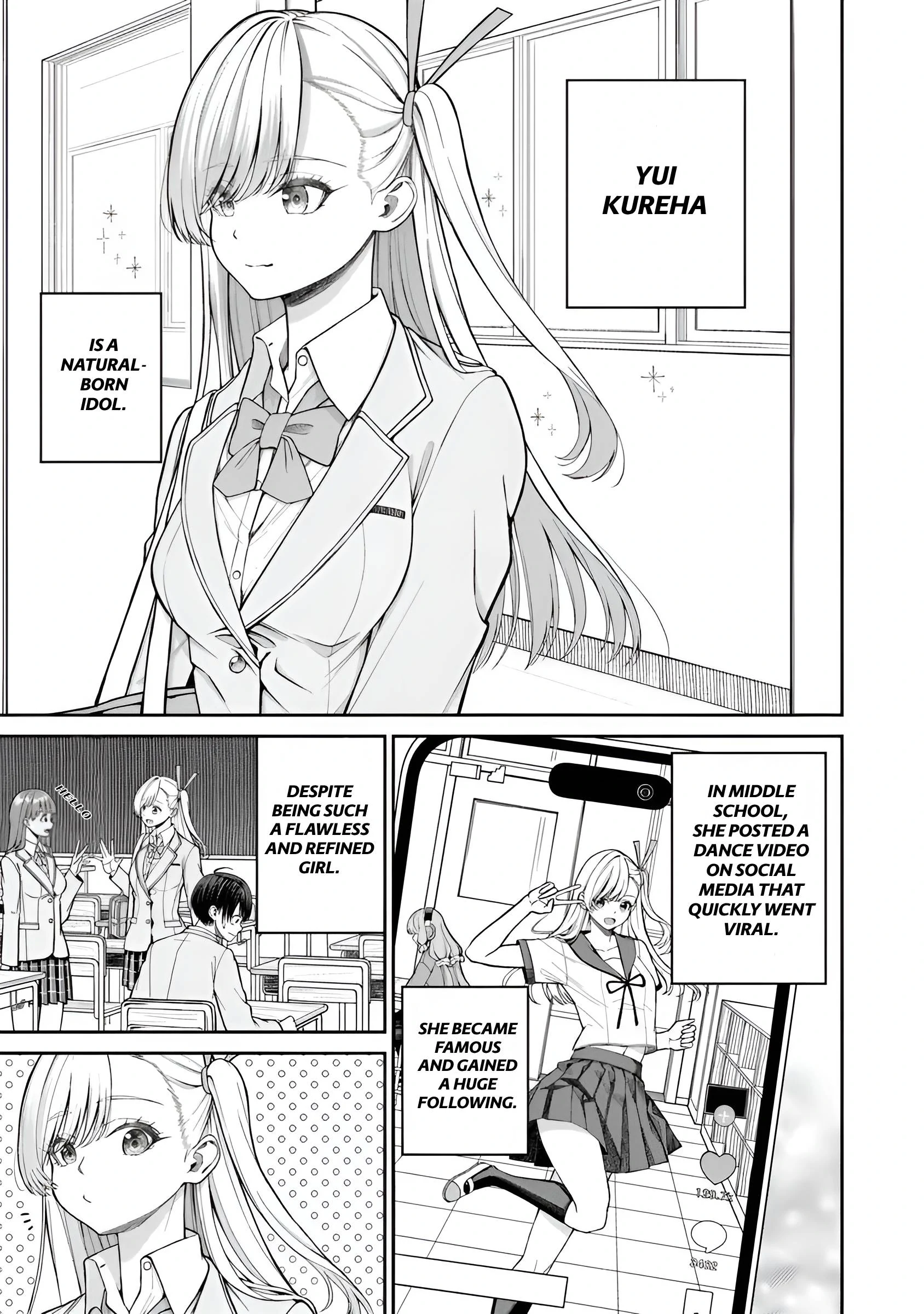 Amari-chan, the Girl I Found Next to the Number One Girl Everyone Wants as a Girlfriend Chapter 1 page 6