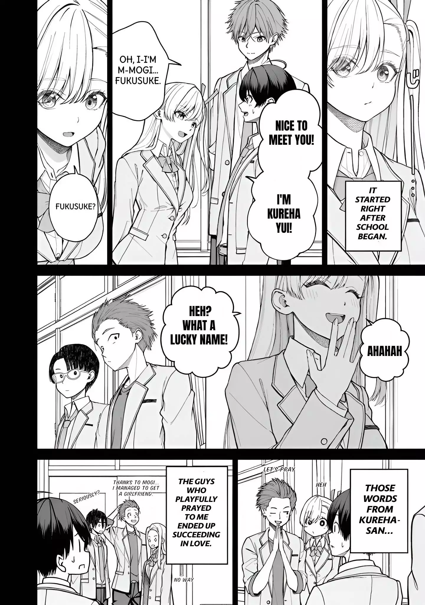 Amari-chan, the Girl I Found Next to the Number One Girl Everyone Wants as a Girlfriend Chapter 1 page 9