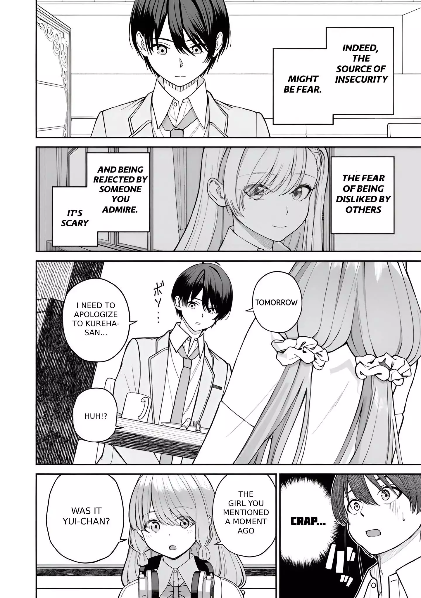 Amari-chan, the Girl I Found Next to the Number One Girl Everyone Wants as a Girlfriend Chapter 1 page 47