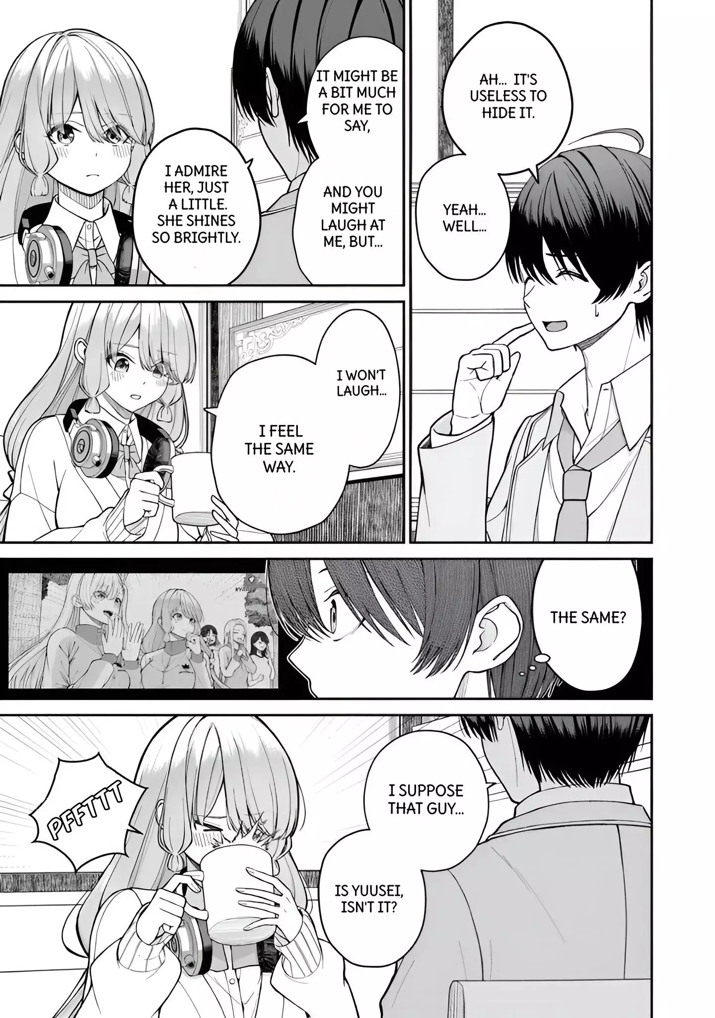 Amari-chan, the Girl I Found Next to the Number One Girl Everyone Wants as a Girlfriend Chapter 1 page 48
