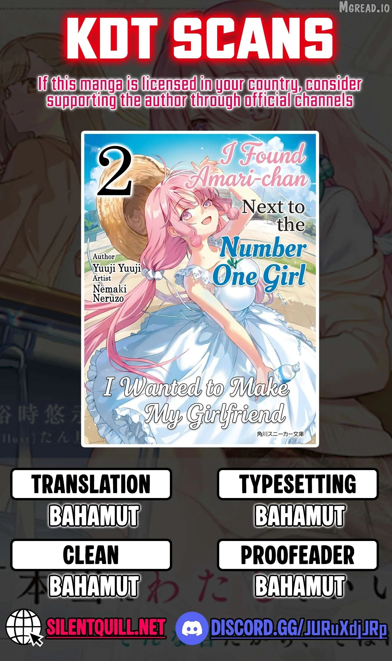 Amari-chan, the Girl I Found Next to the Number One Girl Everyone Wants as a Girlfriend Chapter 10.5 page 1