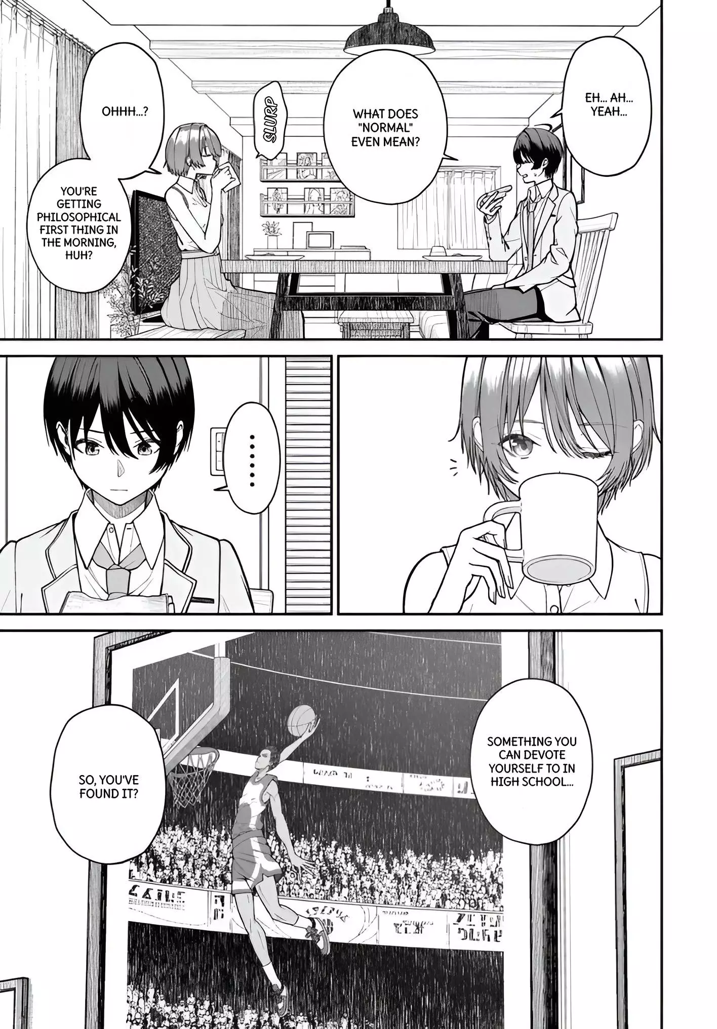 Amari-chan, the Girl I Found Next to the Number One Girl Everyone Wants as a Girlfriend Chapter 2.1 page 3