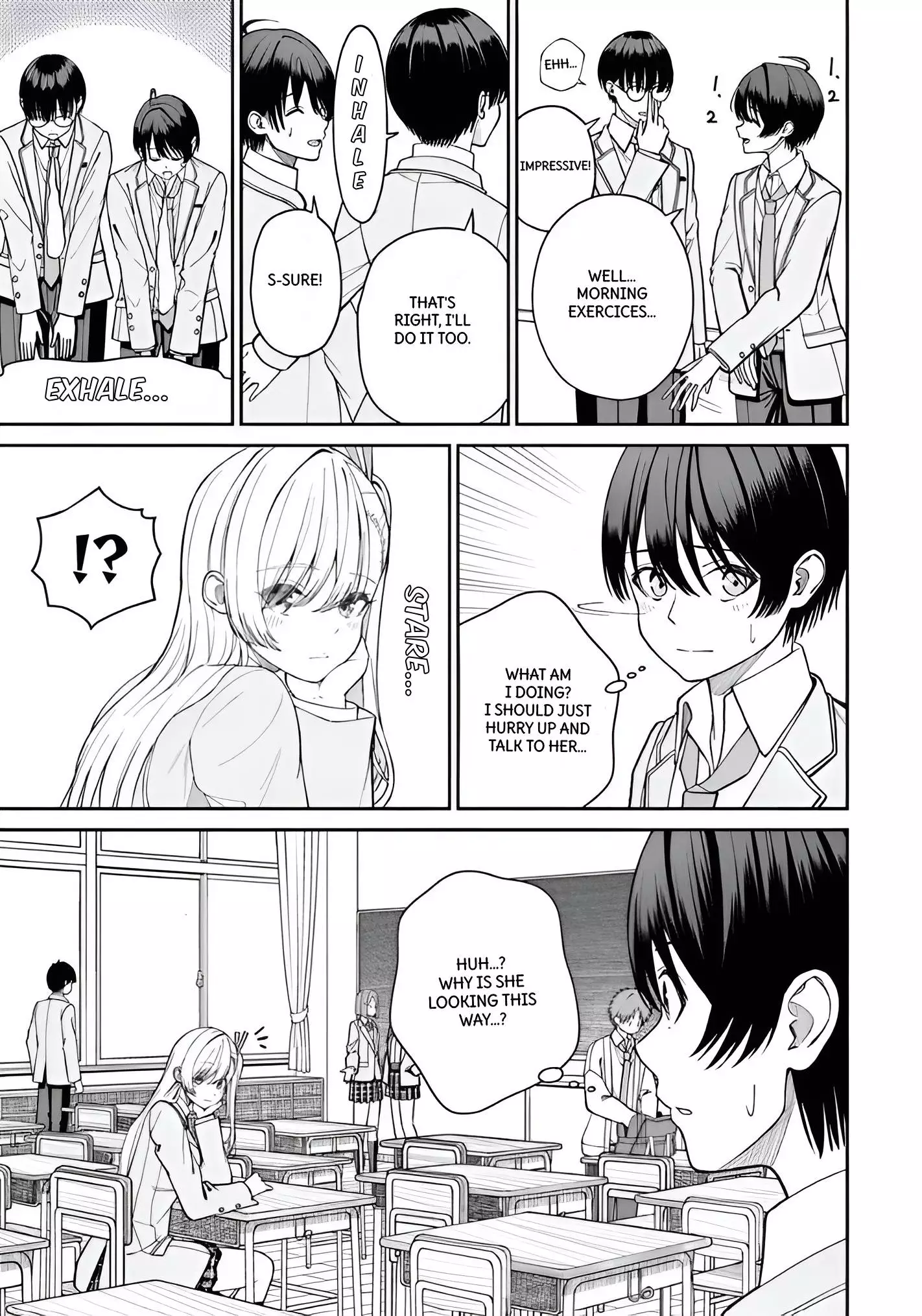 Amari-chan, the Girl I Found Next to the Number One Girl Everyone Wants as a Girlfriend Chapter 2.1 page 7
