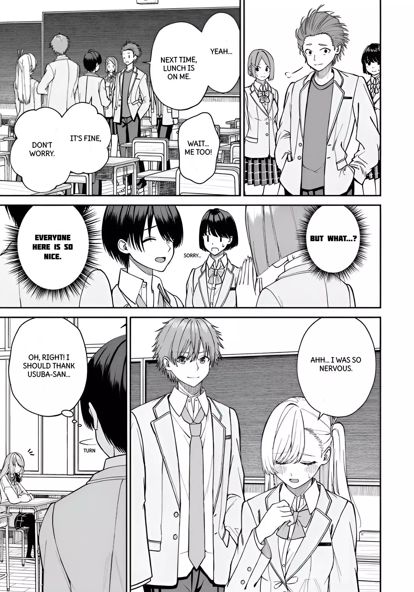Amari-chan, the Girl I Found Next to the Number One Girl Everyone Wants as a Girlfriend Chapter 2.1 page 17