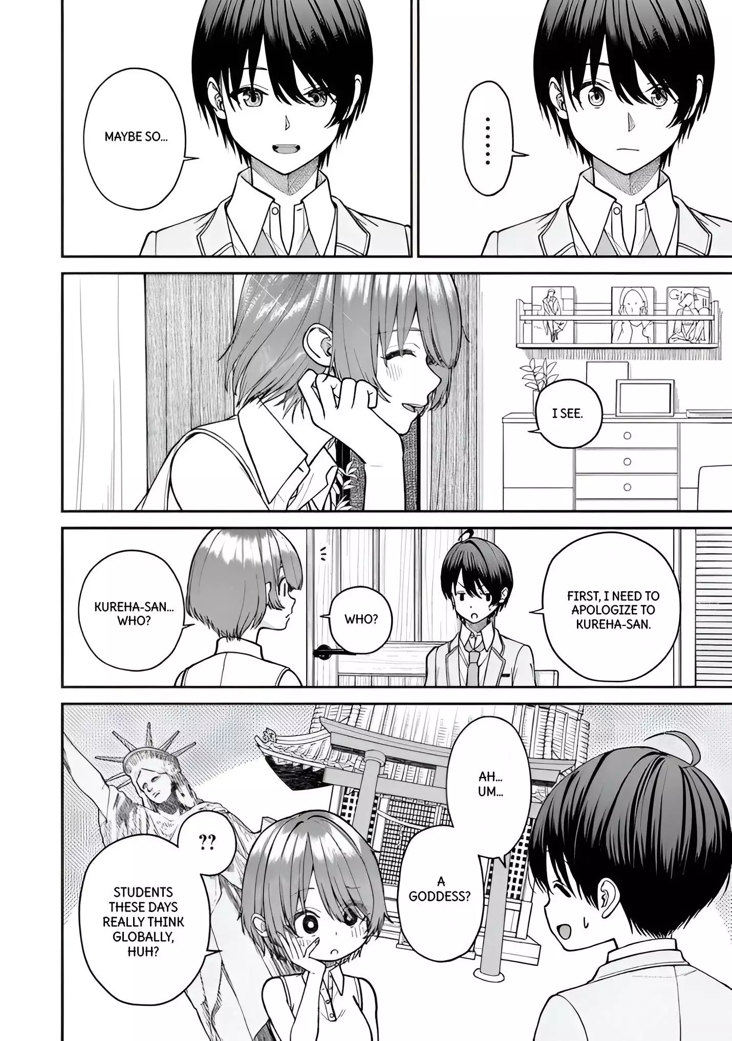 Amari-chan, the Girl I Found Next to the Number One Girl Everyone Wants as a Girlfriend Chapter 2 page 4