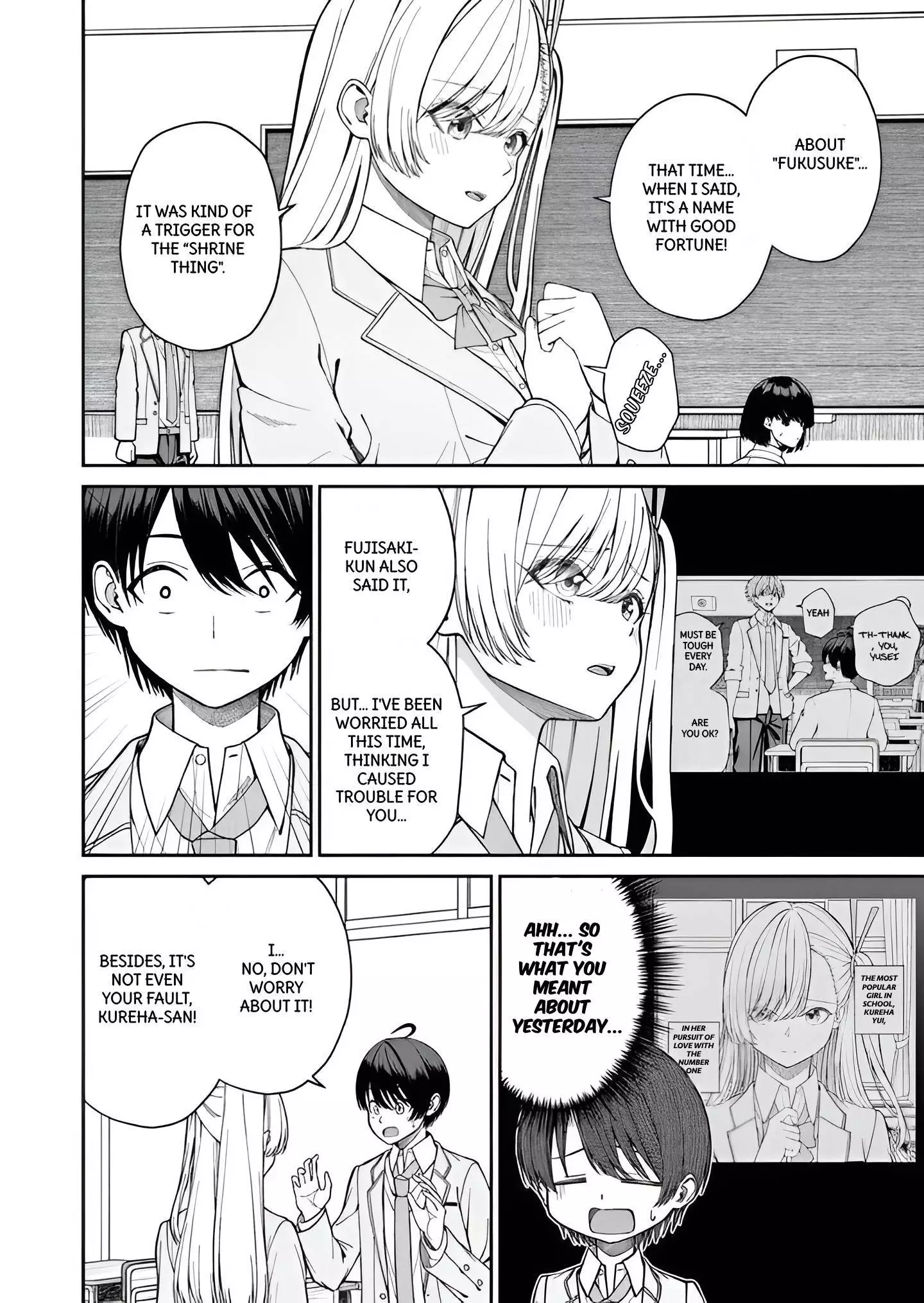 Amari-chan, the Girl I Found Next to the Number One Girl Everyone Wants as a Girlfriend Chapter 2 page 14