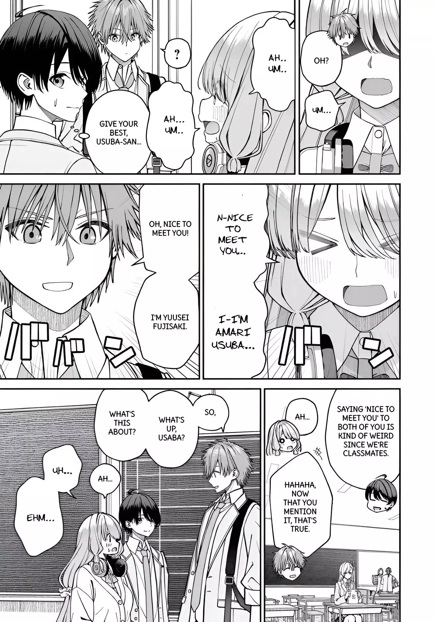 Amari-chan, the Girl I Found Next to the Number One Girl Everyone Wants as a Girlfriend Chapter 3.1 page 3