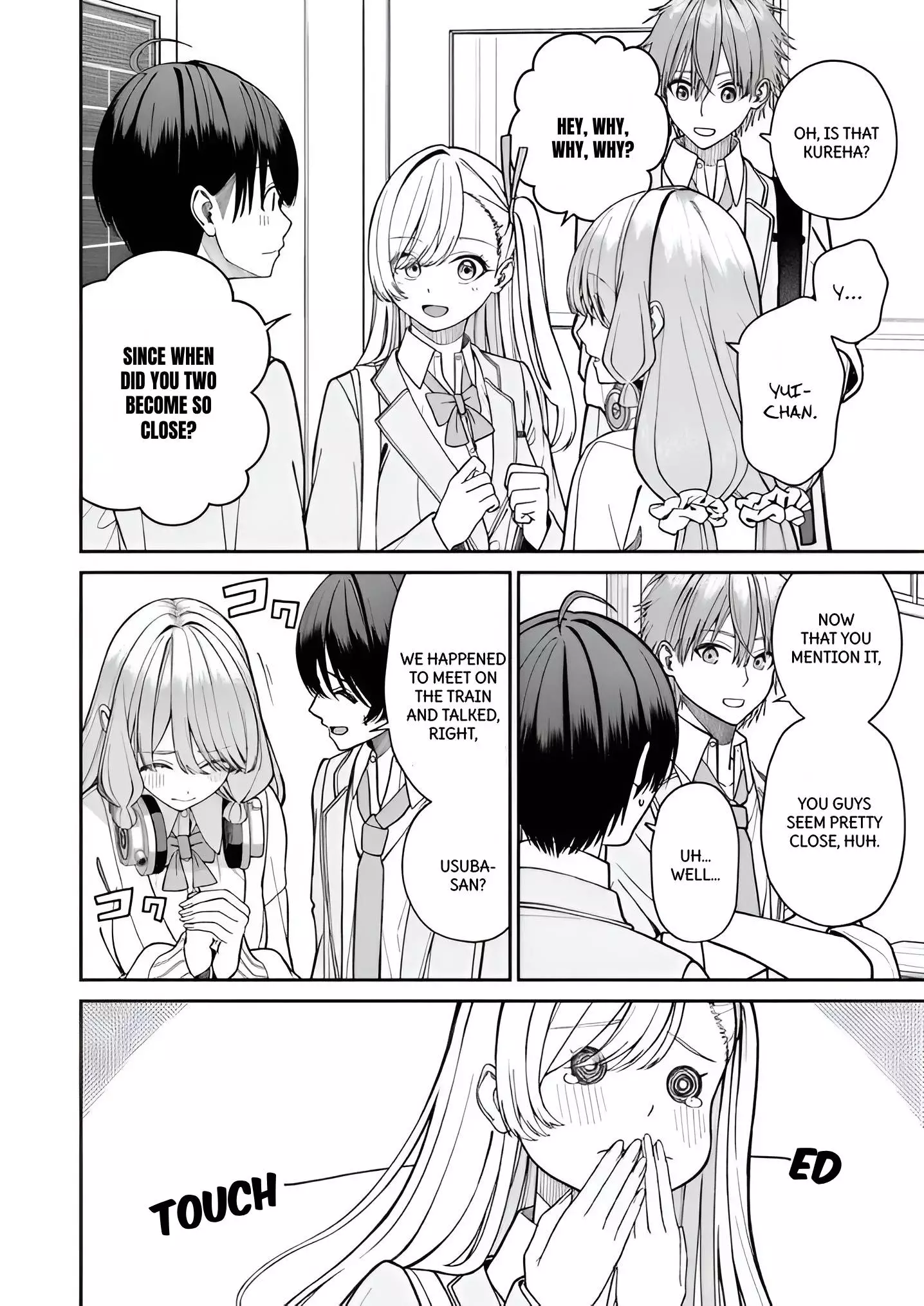 Amari-chan, the Girl I Found Next to the Number One Girl Everyone Wants as a Girlfriend Chapter 3.1 page 11