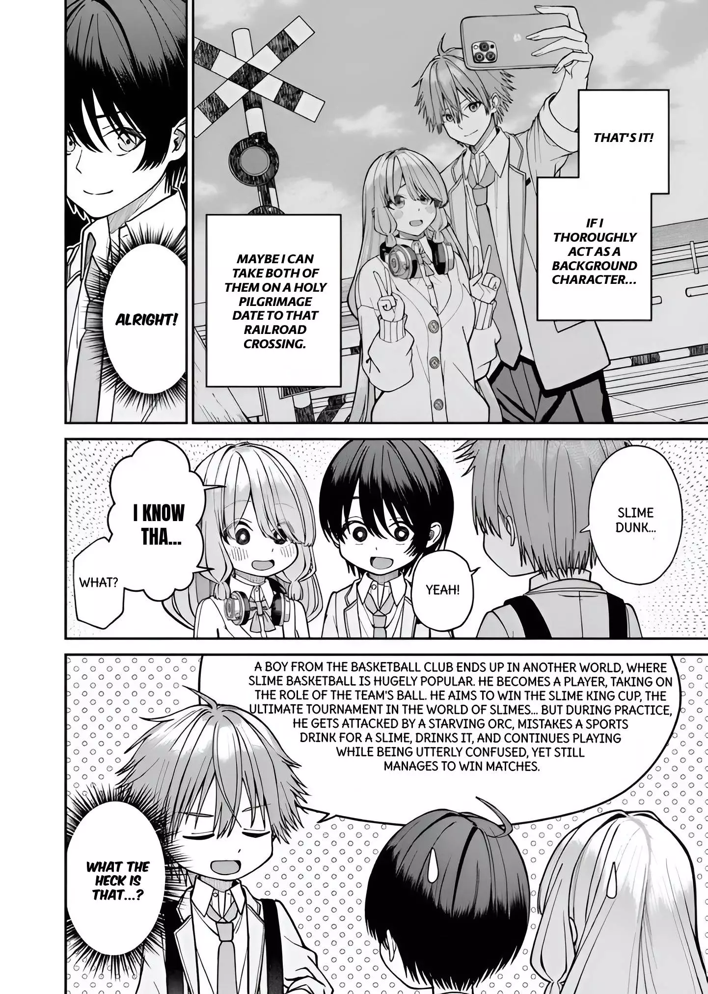 Amari-chan, the Girl I Found Next to the Number One Girl Everyone Wants as a Girlfriend Chapter 3.1 page 6