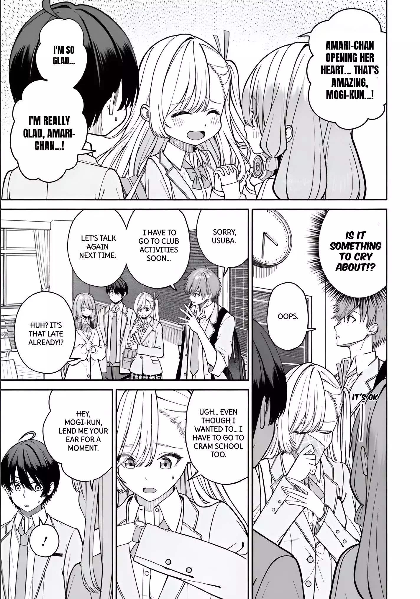 Amari-chan, the Girl I Found Next to the Number One Girl Everyone Wants as a Girlfriend Chapter 3.1 page 12