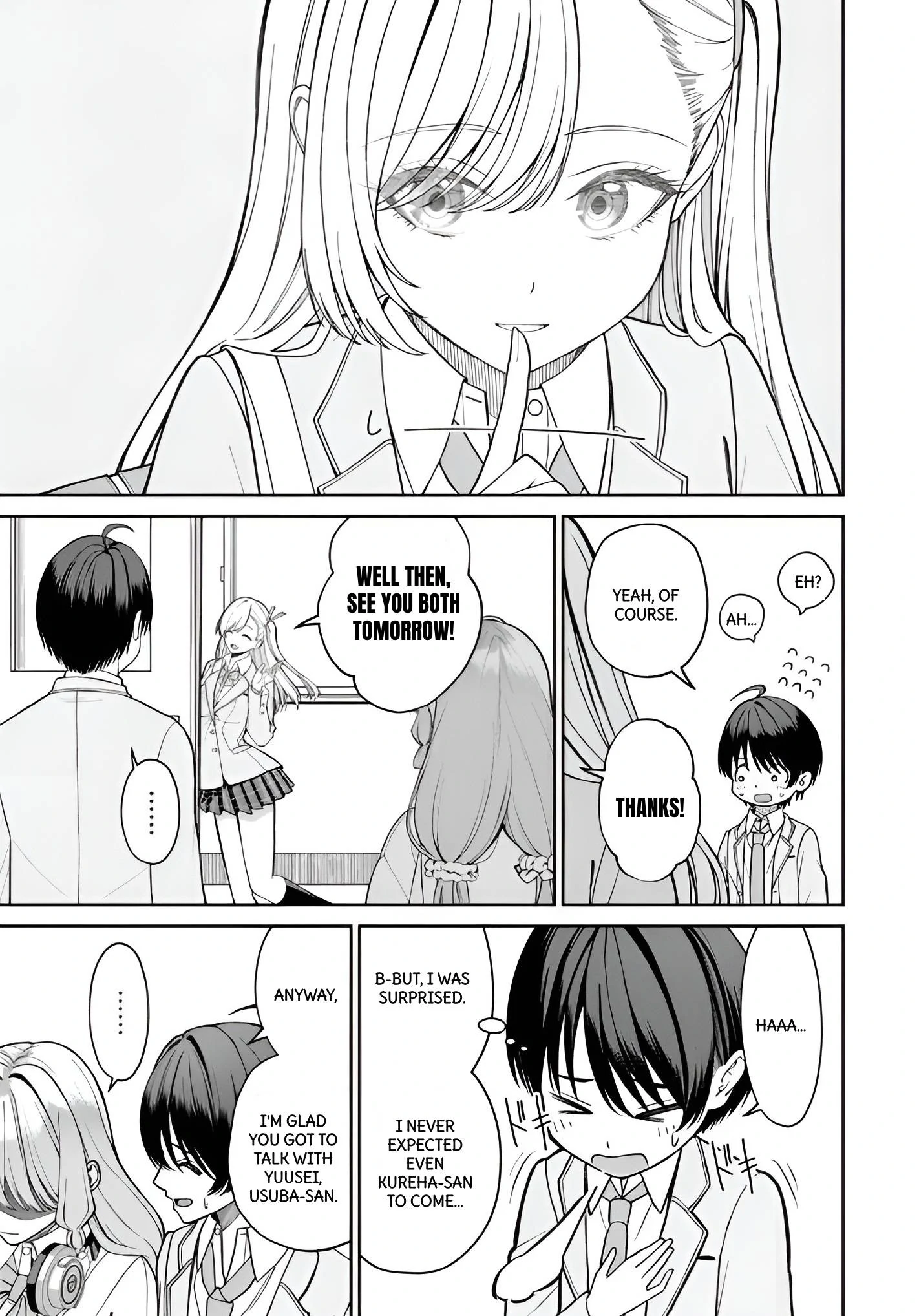 Amari-chan, the Girl I Found Next to the Number One Girl Everyone Wants as a Girlfriend Chapter 3.1 page 14