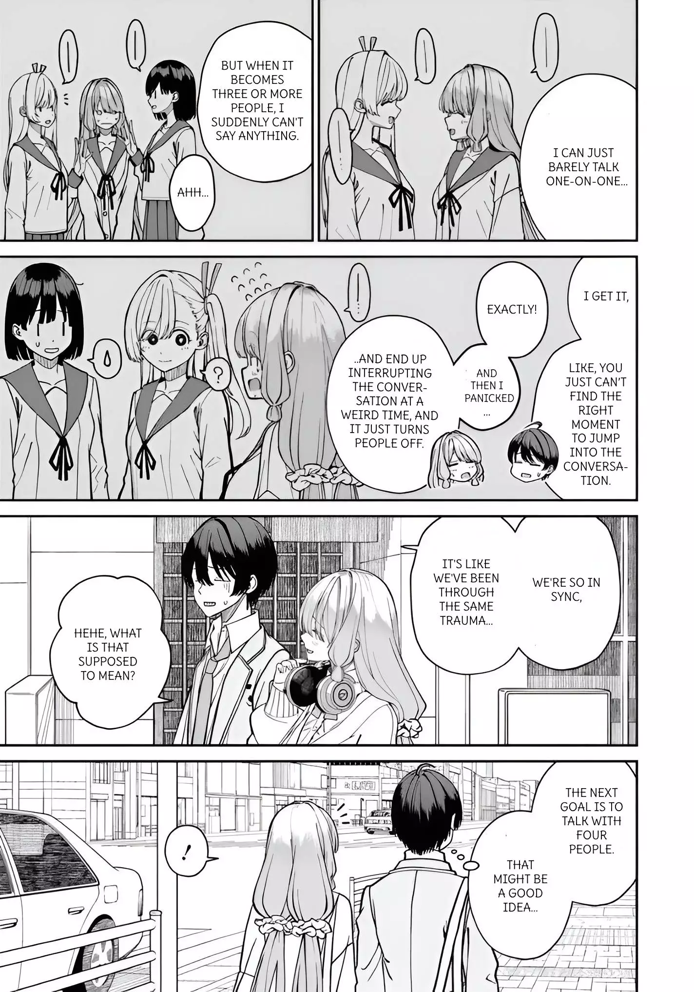 Amari-chan, the Girl I Found Next to the Number One Girl Everyone Wants as a Girlfriend Chapter 3.2 page 3