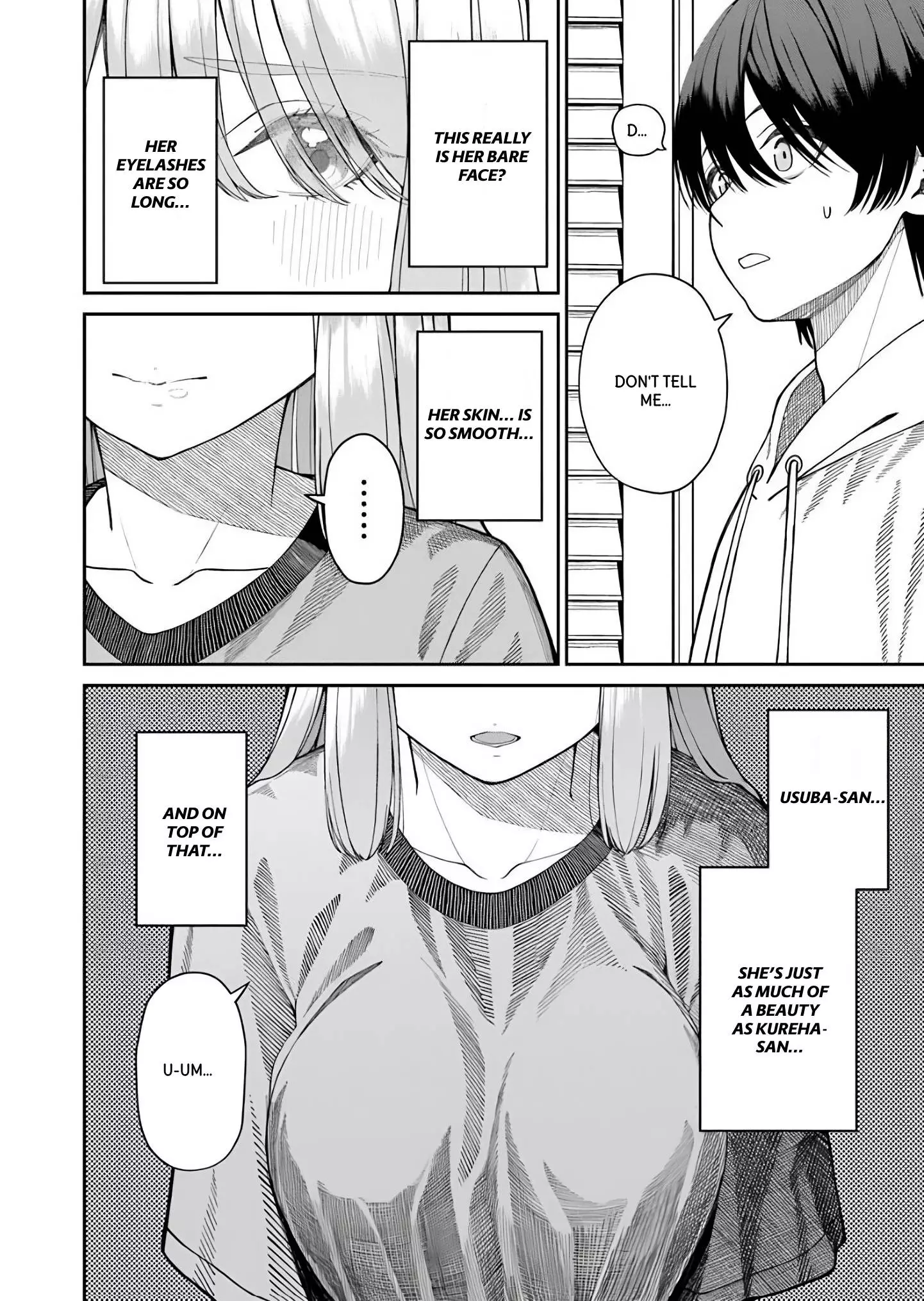 Amari-chan, the Girl I Found Next to the Number One Girl Everyone Wants as a Girlfriend Chapter 4.1 page 4