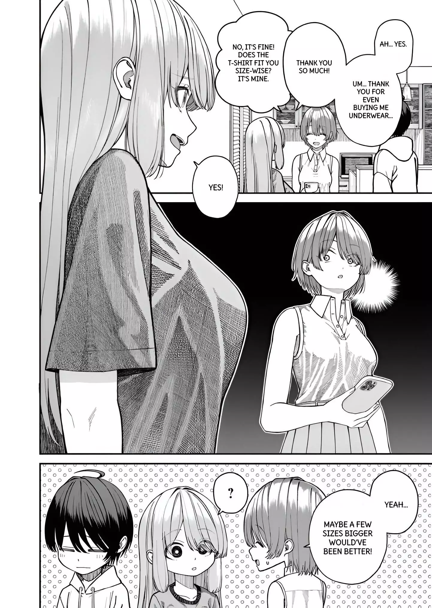 Amari-chan, the Girl I Found Next to the Number One Girl Everyone Wants as a Girlfriend Chapter 4.1 page 6