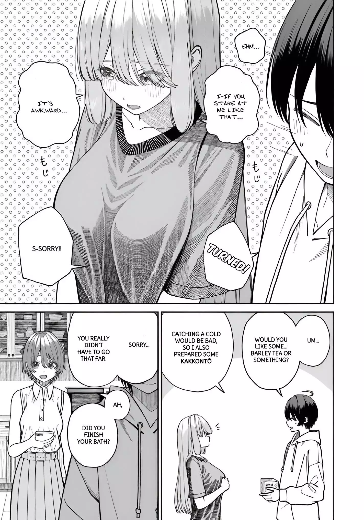 Amari-chan, the Girl I Found Next to the Number One Girl Everyone Wants as a Girlfriend Chapter 4.1 page 5